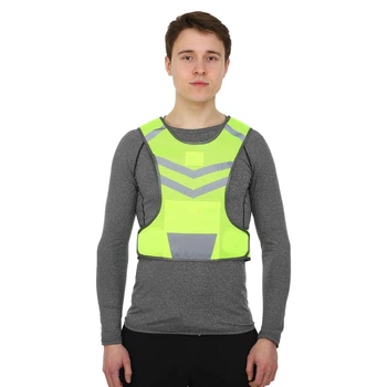 Жилет безпеки світловідбивний сигнальний на липучках Zelart RST-20 Neon Green