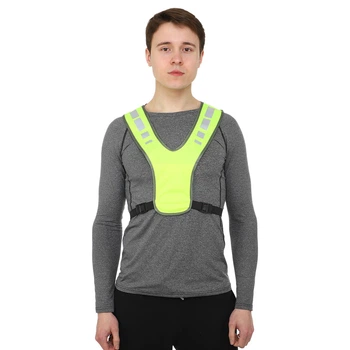 Жилет безопасности светоотражающий сигнальный на липучках Zelart RST-16 Neon Green