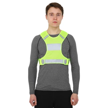 Жилет безпеки світловідбивний сигнальний на липучках Zelart RST-19 Neon Green