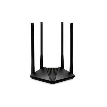 Маршрутизатор Mercusys Wi-Fi 802.11ас, 1167Mb, 2 LAN 10/100/1000Mb, режим точки доступа, быстрое настройка безопасности Black