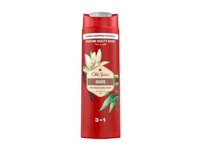 Гель-шампунь OLD SPICE 400мл 2в1 Оазис З ароматом димної ванілі