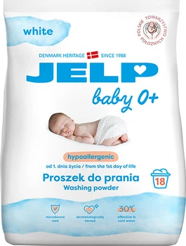Дитячий пральний порошок засіб Jelp Baby 0+ гіпоалергенний 1.12 кг (5720233400150)