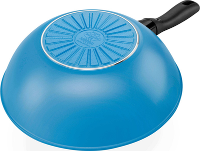 Patelnia Wok Ballarini Caprera Niebieska 28 cm (8003150521427)