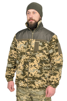 Тактична флісова кофта WinTac Sarmat ММ14 Fleece 300 гр/м L піксель