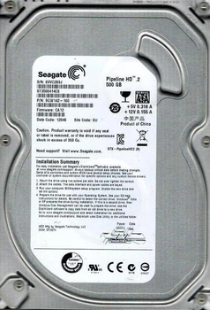 HDD для ПК SATA 500GB Seagate Pipeline HD 5900rpm 16MB (ST3500414CS)