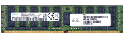 Samsung M386A4G40DM1-CRC4Q DDR4 32GB 2400MHz Серверна оперативна пам'ять LRDIMM 4DRx4 PC4-2400T CISCO UCS-ML-1X324RV-A