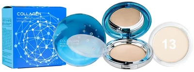 Коллагеновая пудра Enough Collagen Hydro Moisture Two Way Cake SPF 50 со сменным блоком 13 light beige 24 г (2000962946420)