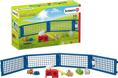 Zestaw do zabawy Schleich Farm World Zagroda dla królików i świnek morskich (4059433040820)