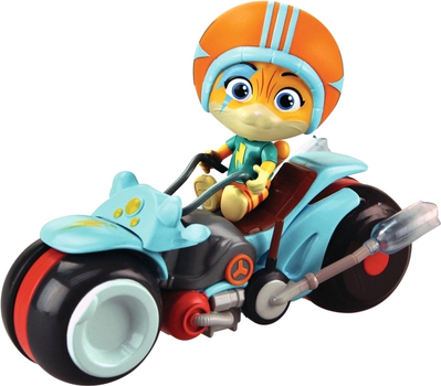 Zestaw do zabawy Smoby 44 Koty Lampo na motocyklu (3032161802107)