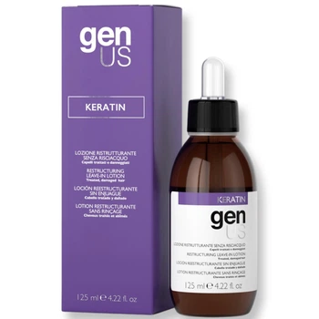Відновлюючий лосьйон GENUS Keratin для фарбованого і пошкодженого волосся 125 мл