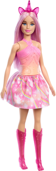 Lalka jednorożec Barbie Dreamtopia Pink Grace (0194735183623)