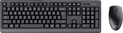 Комплект бездротовий Trust Primo Wireless keyboard & mouse set Black (8713439253474)