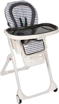 Стільчик для годування 3 в 1 Graco Table2boost Brettons Stripes Синій у смужку (3K999BTSEU)
