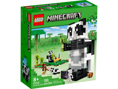 Zestaw klocków LEGO Minecraft Rezerwat pandy 553 elementy (21245) (955555905929392) - Outlet