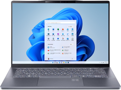 Ноутбук Acer Swift 14 AI SF14-11-X6V5 (NX.KZXEU.001) Steel Grey