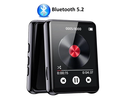MP3 плеєр Rock Star M18 Bluetooth 2,4" Hi-Fi із зовнішнім динаміком металевий