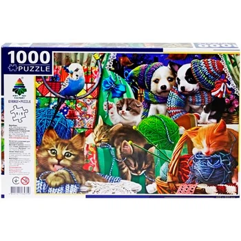 Пазли 1000 "Цуценята та Кошенята" Ен.4719