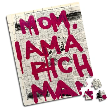 Пазл Арт Mom I ama A4 80 элементов