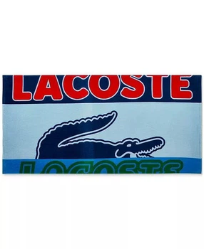 Полотенце Пляжное хлопковое Lacoste Home Cotton Big Logo 180х90 см