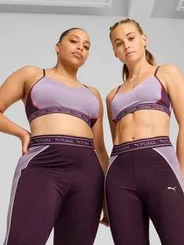 Спортивный топ для тренировок женский Puma Sports Bras 52481530 XS Лавандовый (4067981353866)
