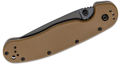 Ніж Ontario Rat 1 AUS-8 Coyote Brown Black (8846CB)