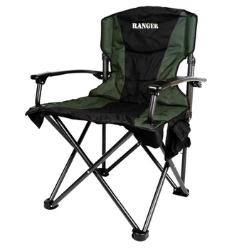 Розкладне крісло Ranger Mountain RA2239 до 130кг 600D Green-Black