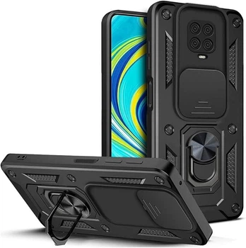 Чохол Fiji Camera Defence для Xiaomi Redmi Note 9 Pro бампер із захистом камери Black