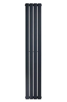 Дизайнерский радиатор отопления ARTTIDESIGN Livorno 4/1800/272/50 вертикальный серый матовый