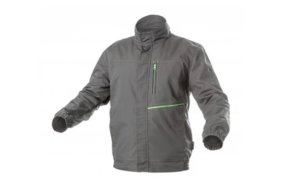 Куртка робоча Hoegert LEMBERG HT5K800-1-XL 65% поліестер, 35% бавовна темно-сіра, XL (54)