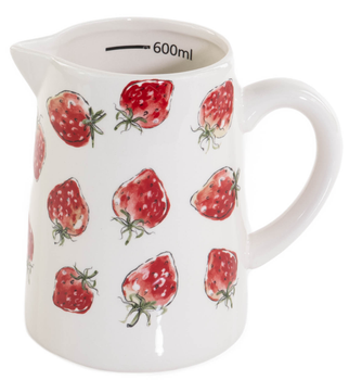 Dzbanek Boltze Strawberry ceramiczny 0.6 l (5902973441550)