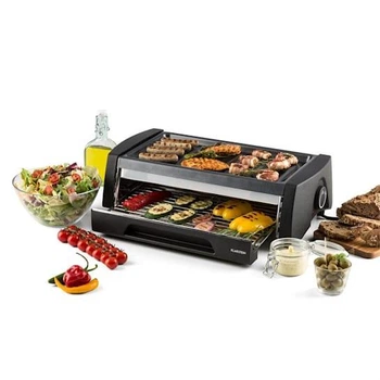 Раклет Гриль Klarstein Double Decker 2-in-1 BBQ Grill Oven Черный Б/У