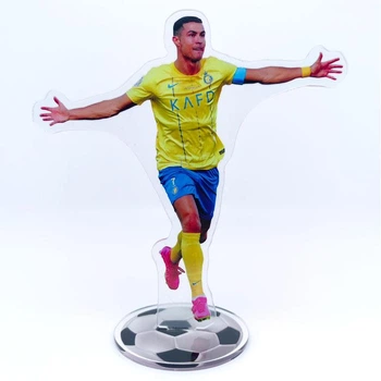 Акриловая фигурка футболиста - Криштиану Роналду - Аль-Наср (Cristiano Ronaldo) Подарок футболисту - 15 см