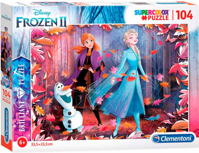  Пазл Clementoni Brilliant Frozen II 104 елементи 20161 (8005125201617)