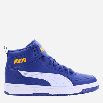 Підліткові демісезонні черевики для хлопчика Puma Rebound JOY J 374687-17 37 Сині (4065452624019)