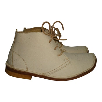 Черевики чоловічі шкіряні Dry-shoD 39р. 26 см білі 079