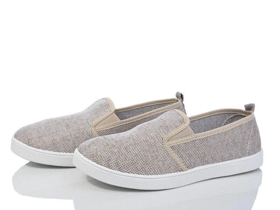 Слипоны женские FLOCC Urban Бежевые 36 (F01-008/1)
