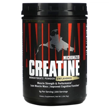 Креатин моногидрат Universal Animal Micronized Creatine, Monohydrate Powder 1000 g (Unflavored)