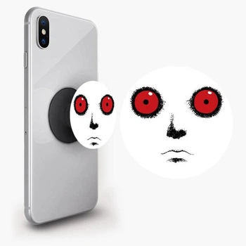 Держатель для телефона PopSockets красные глаза Черный