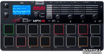 DJ контроллер Akai MPX16 (219266)