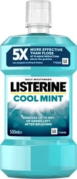 Ополіскувач для ротової порожнини Listerine Cool Mint Свіжа м'ята Захист ясен 500 мл (3574661070360/5010123703585)