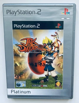 Jak and Daxter the Precursor Legacy Platinum, английская версия - диск для PlayStation 2, Б/У