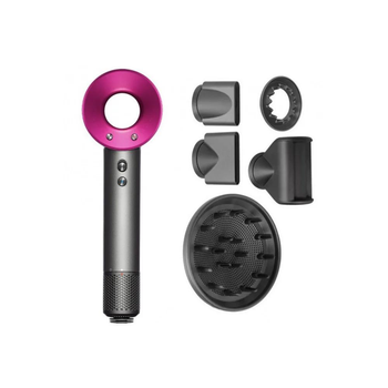Фен Supersonic Hair Dryer з 5 насадками для быстрой сушки и укладки волос