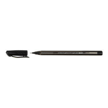 Ручка масляна Buromax HYPNOS 0,5мм тригранний корпус чорна (BM.8353-02)