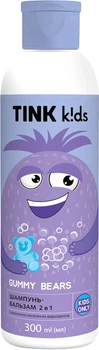 Шампунь-бальзам 2 в 1 Tink kids Gummy Bears 300 мл (4823109410879)