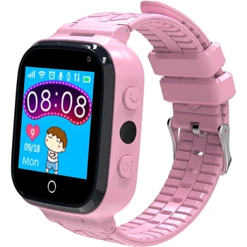 Дитячий смарт годинник Gelius GP-PK007 (Ocean) з GPS трекером Pink