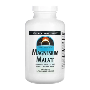 Магній Малат Source Naturals Magnesium Malate 1250 mg 360 Таблеток