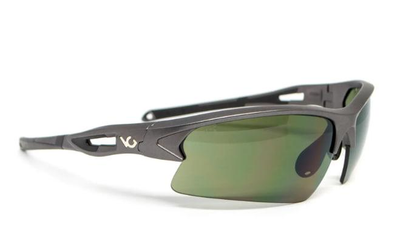 Окуляри захисні Venture Gear MontEagle GunMetal forest gray Anti-Fog сіро-зелені