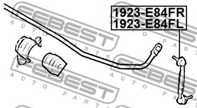 Тяга / Стойка стабилизатора Febest (1923E84FR)