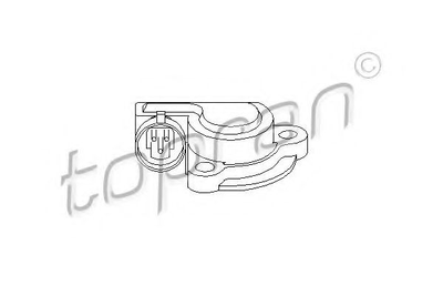 Датчик полож. дросел.заслін. Topran (206028)
