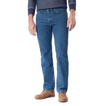 Джинсы мужские Wrangler Authentics - Medium Stonewash W32 L34 Синий (ZM100SW)